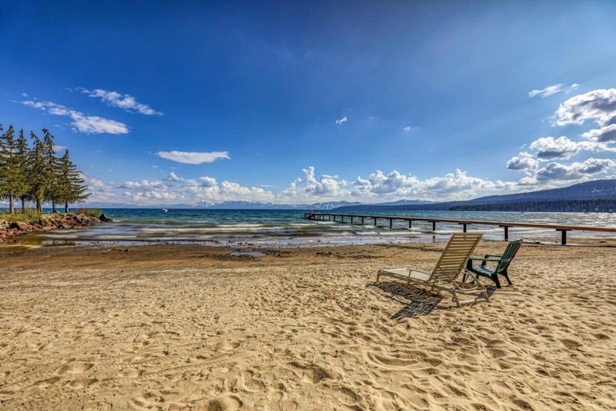 Lakeside Studio Steps From The Beach Tahoe Vista Exterior photo